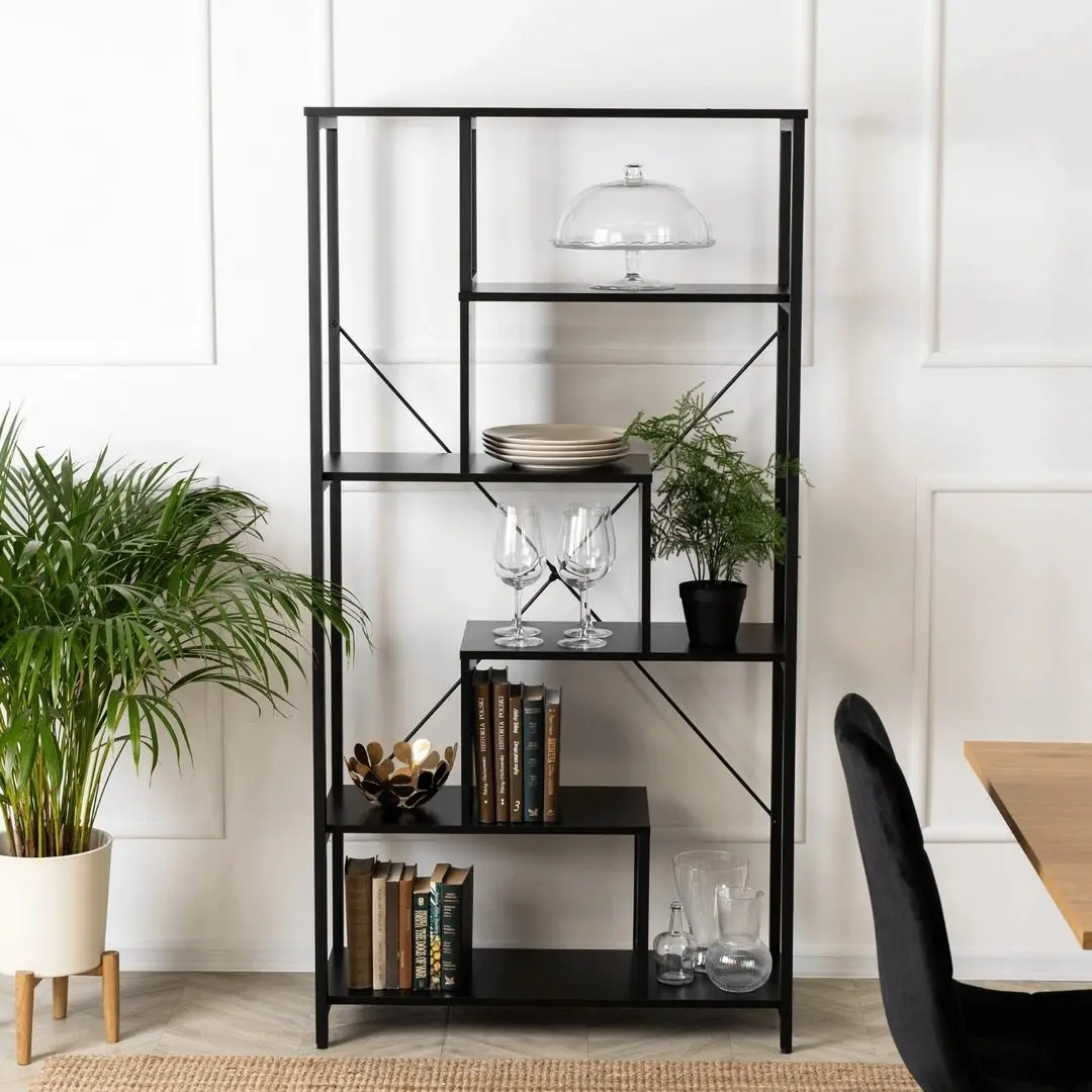 Стеллаж Mebel Elite Akris (Black)