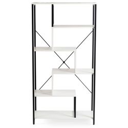 Стеллаж Mebel Elite Akris (White/Black) Thumb