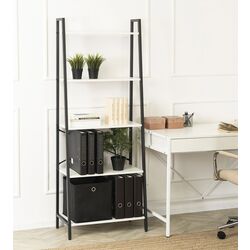 Стеллаж Mebel Elite Erva (White/Black)