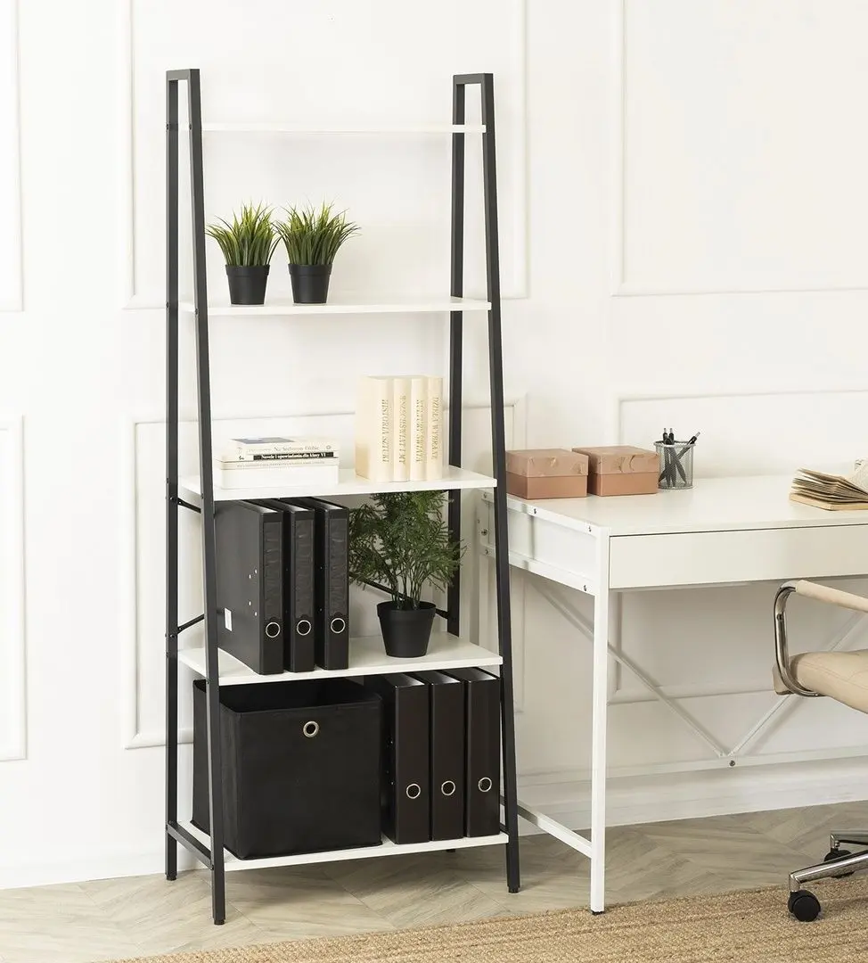 Стеллаж Mebel Elite Erva (White/Black)