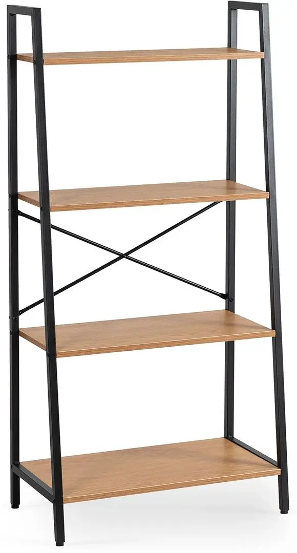 Стеллаж Mebel Elite Gia (Oak/Black) - 3