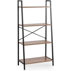 Стеллаж Mebel Elite Gia (Walnut/Black) Thumb