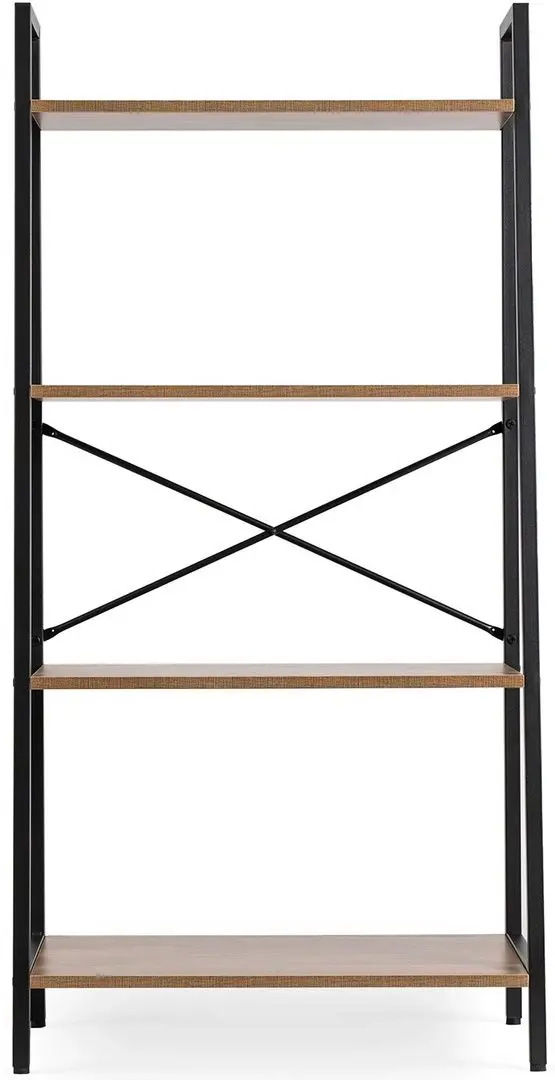 Стеллаж Mebel Elite Gia (Walnut/Black) - 4