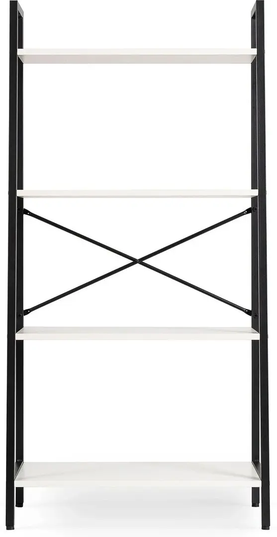 Стеллаж Mebel Elite Gia (White/Black) - 4