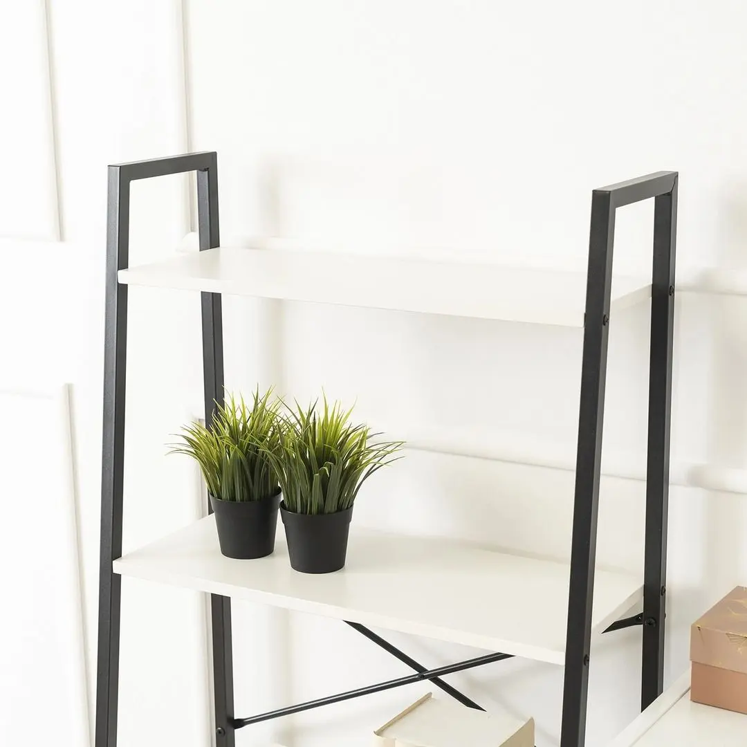 Стеллаж Mebel Elite Gia (White/Black) - 6