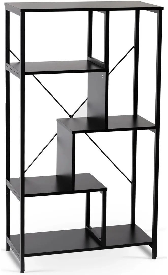 Стеллаж Mebel Elite Tim (Black) - 3