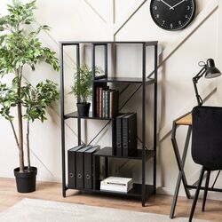 Стеллаж Mebel Elite Tim (Black)