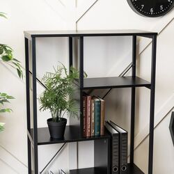 Стеллаж Mebel Elite Tim (Black) Thumb