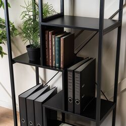 Стеллаж Mebel Elite Tim (Black) Thumb