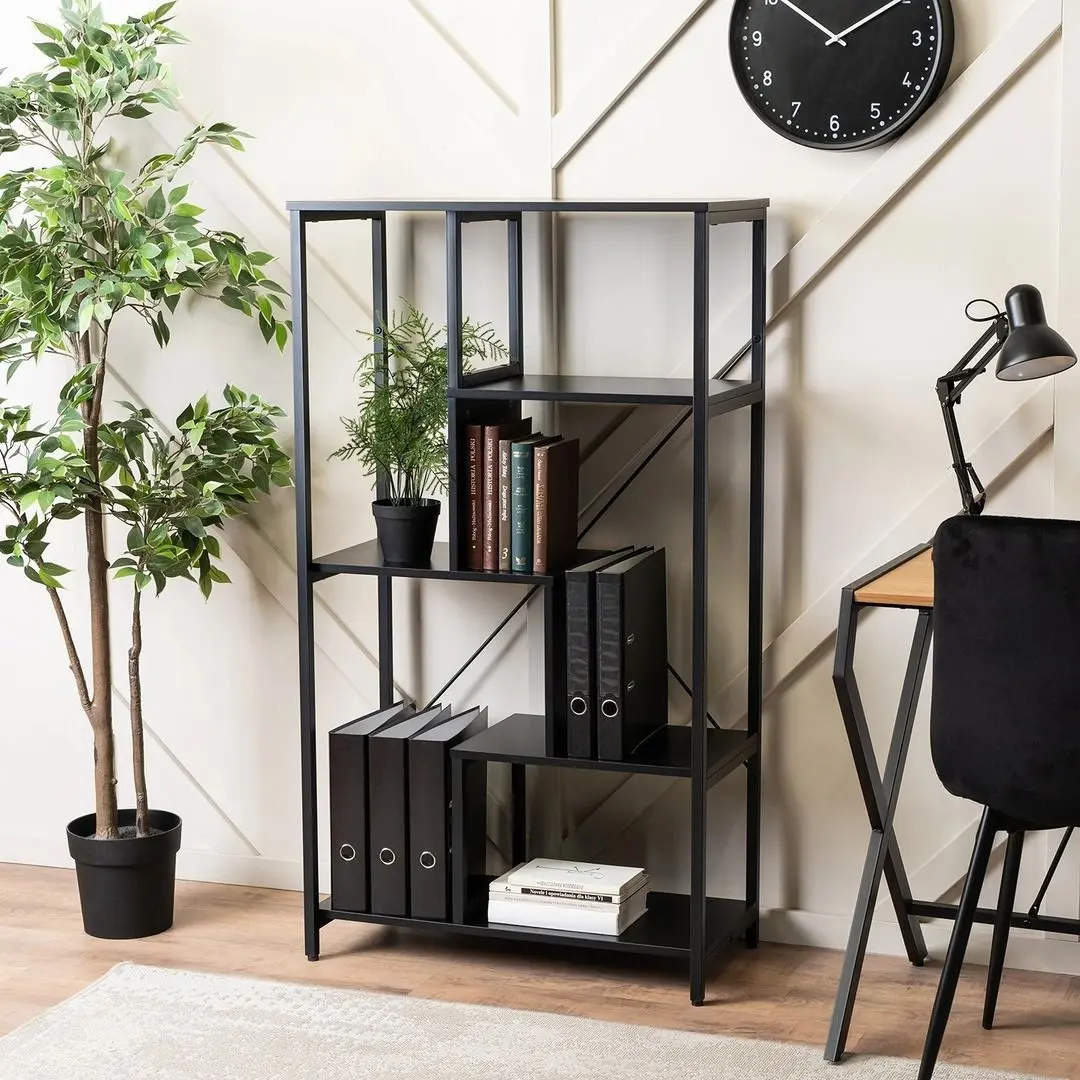 Стеллаж Mebel Elite Tim (Black)