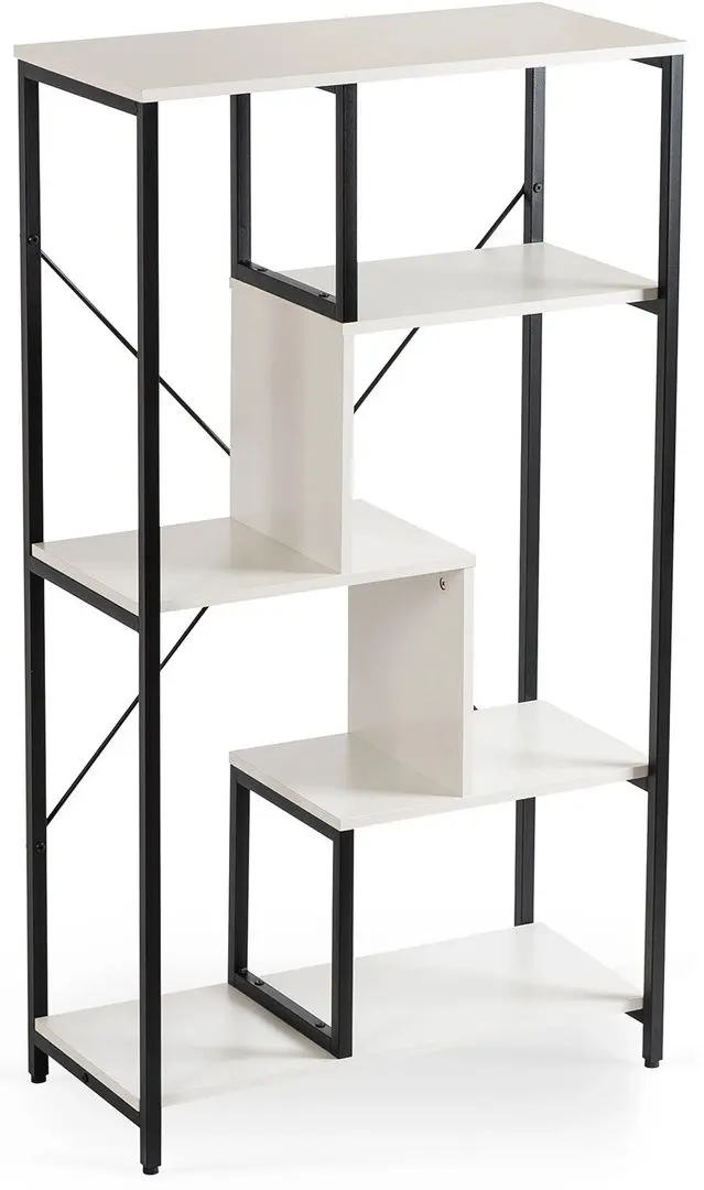 Стеллаж Mebel Elite Tim (White/Black) - 2