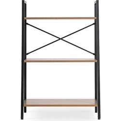 Стеллаж Mebel Elite Vior (Walnut/Black) Thumb