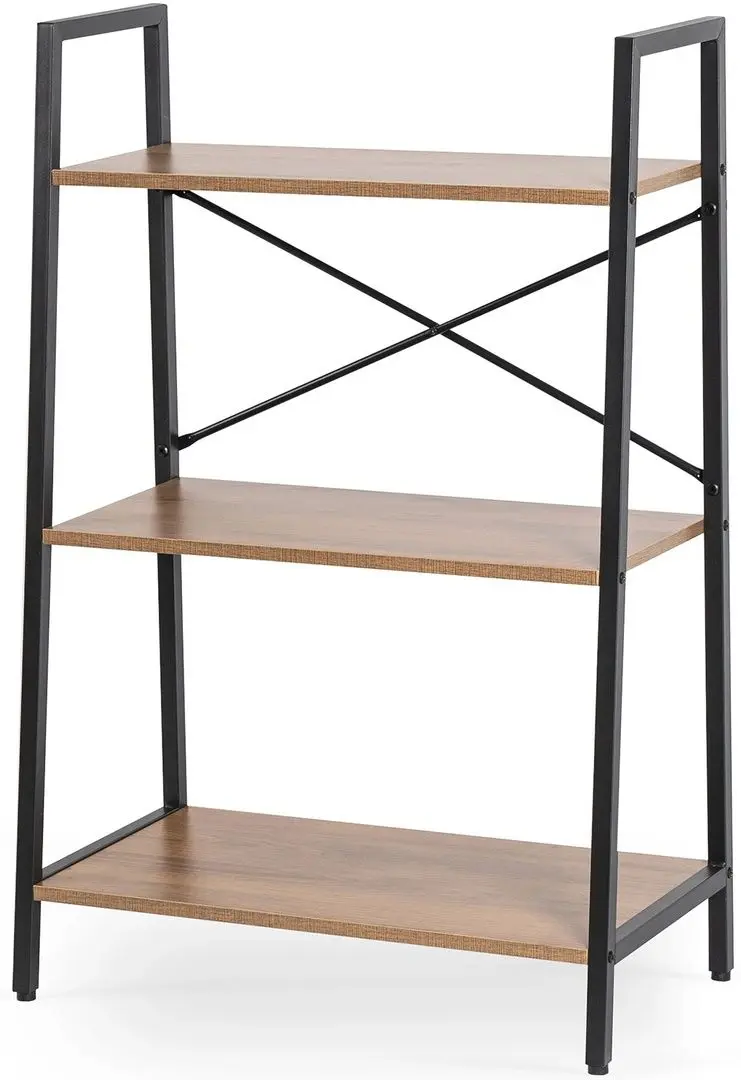 Стеллаж Mebel Elite Vior (Walnut/Black) - 5