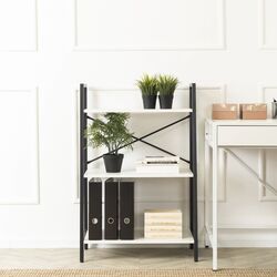 Стеллаж Mebel Elite Vior (White/Black) Thumb