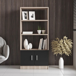 Etajera Mirage Design Vario VO4-OB (Oak/Larex Black) Thumb