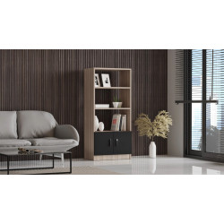 Etajera Mirage Design Vario VO4-OB (Oak/Larex Black) Thumb