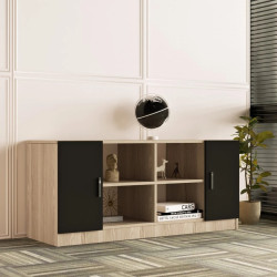 Etajera Mirage Design Vario VO6-OB (Oak/Larex Black) Thumb