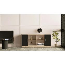 Etajera Mirage Design Vario VO6-OB (Oak/Larex Black) Thumb