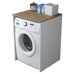 Etajera suprapusa Mirage Meble Rani KD103 S (White/Walnut) Thumb