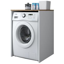 Etajera suprapusa Mirage Meble Rani KD103 S (White/Walnut) Thumb