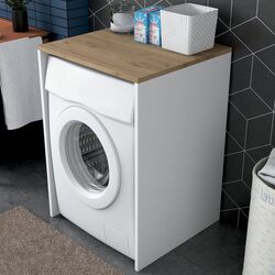 Надставка Mirage Meble Rani KD103 S (White/Walnut)