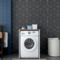 Etajera suprapusa Mirage Meble Rani KD103 S (White/Walnut) Thumb