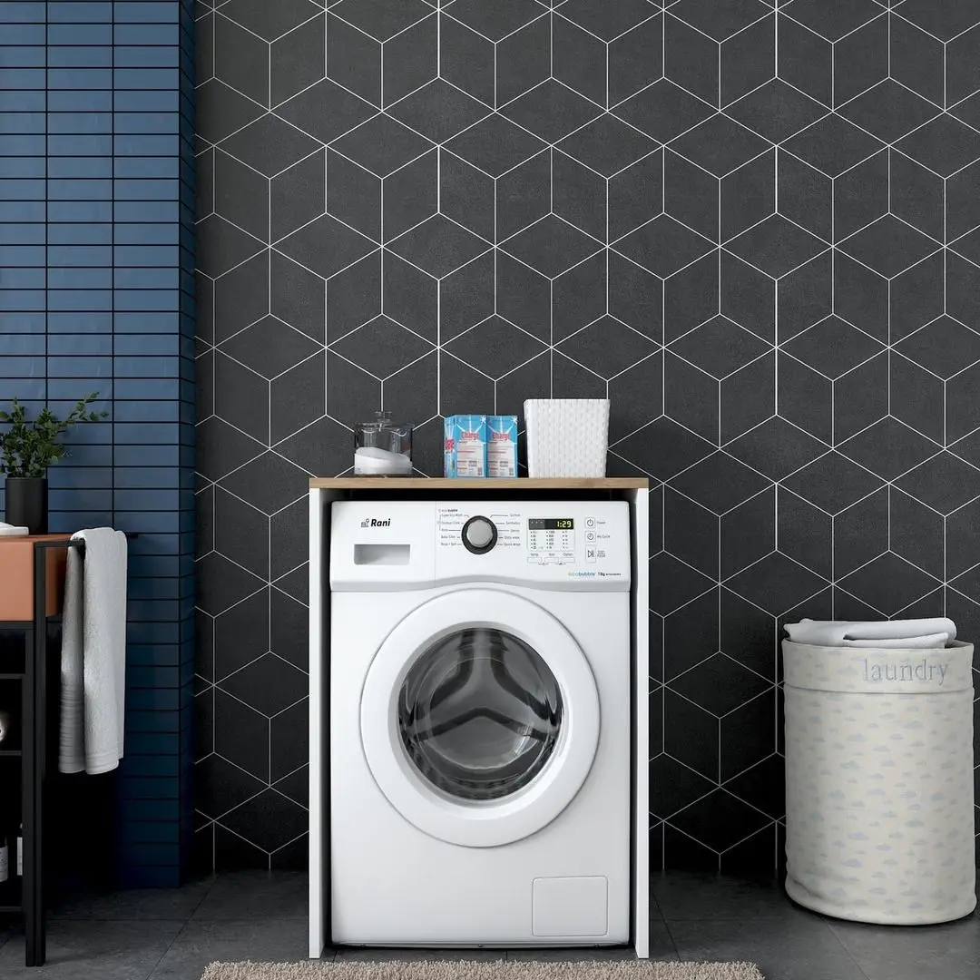 Etajera suprapusa Mirage Meble Rani KD103 S (White/Walnut)