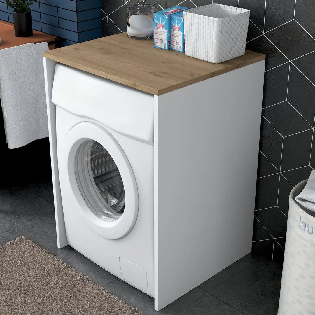 Etajera suprapusa Mirage Meble Rani KD103 S (White/Walnut)