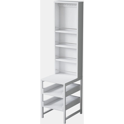 Etajera Mirage Meble BJ147 (White) Thumb