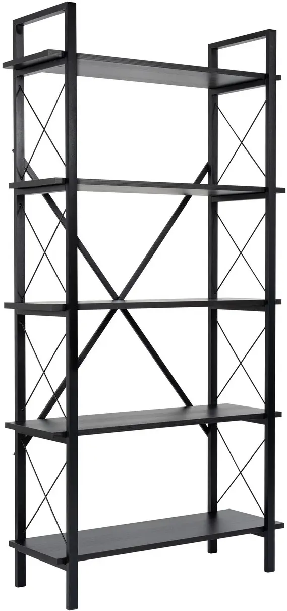 Etajera Mirage Meble Elysian (Black)