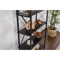 Etajera Mirage Meble Elysian (Black) Thumb