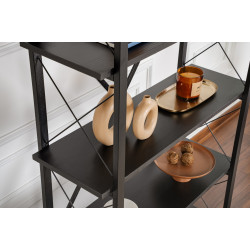 Etajera Mirage Meble Elysian (Black) Thumb