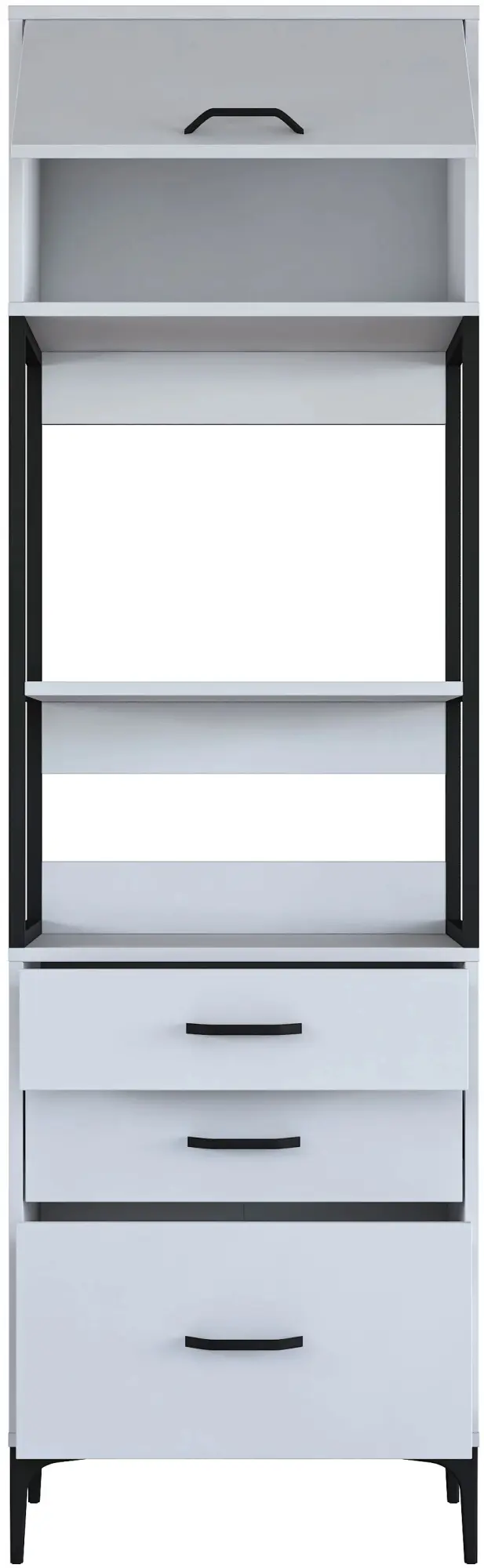 Стеллаж Mirage Meble JE135 (White)