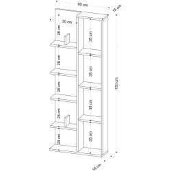 Etajera Mirage Meble Lily (Oak) Thumb