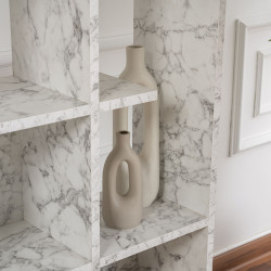 Etajera Mirage Meble Manco (Carrara Marble) Thumb