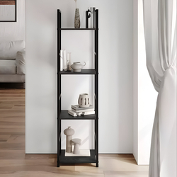 Etajera Modern Home CWJ3024112L 23.5x29x112cm (Black)