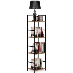 Etajera Modern Home CWJ3024112L 23.5x29x113cm (Brown/Black) Thumb