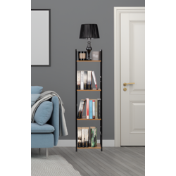 Etajera Modern Home CWJ3024112L 23.5x29x113cm (Brown/Black)