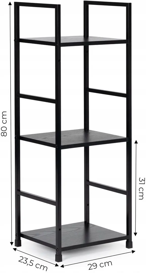 Etajera Modern Home CWJ302480L (Black)