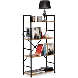 Etajera Modern Home CWJ6024112LG 23.5x58.5x113cm (Brown/Black) Thumb