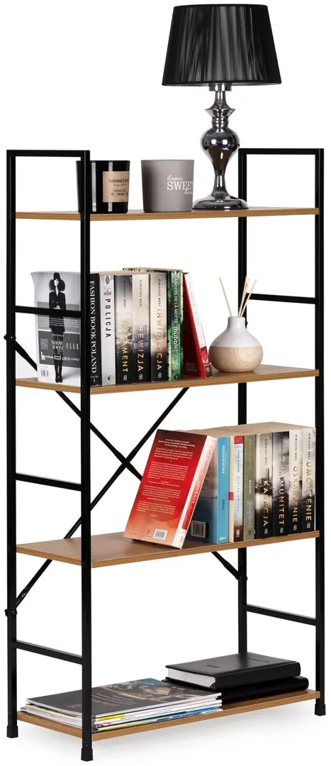 Etajera Modern Home CWJ6024112LG 23.5x58.5x113cm (Brown/Black)