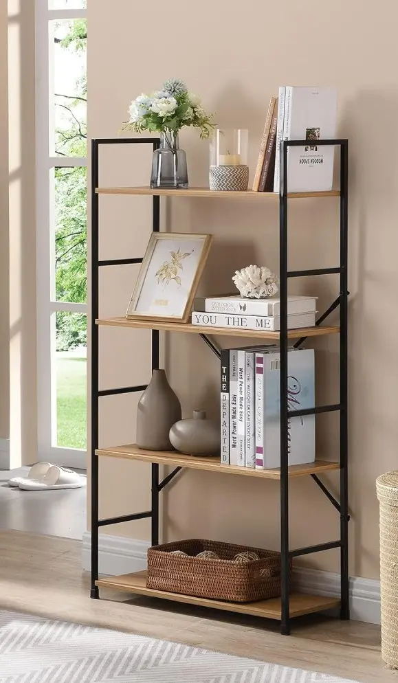 Etajera Modern Home CWJ6024112LG 23.5x58.5x113cm (Brown/Black)