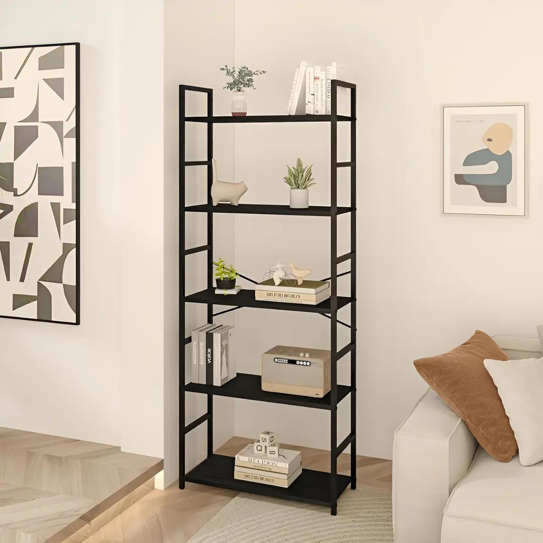 Etajera Modern Home CWJ6024144LG 23.5x58.5x144.5cm (Black)