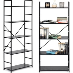 Etajera Modern Home CWJ6024144LG 23.5x58.5x144.5cm (Black) Thumb