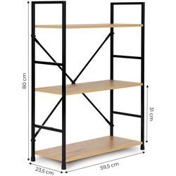 Etajera Modern Home CWJ602480LG (Wild Oak) Thumb