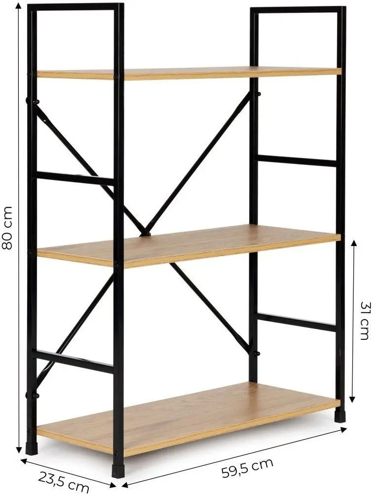 Etajera Modern Home CWJ602480LG (Wild Oak)