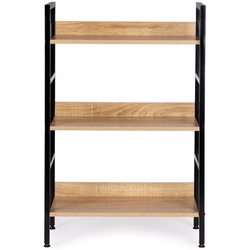 Etajera Modern Home CWJ602893CL 27.5x60x93cm (Brown/Black) Thumb