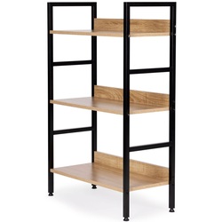 Etajera Modern Home CWJ602893CL 27.5x60x93cm (Brown/Black) Thumb