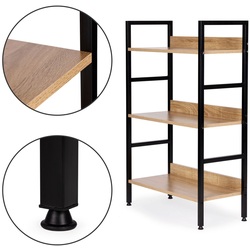 Etajera Modern Home CWJ602893CL 27.5x60x93cm (Brown/Black) Thumb