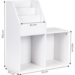 Etajera Modern Home FH-SC200035 (White) Thumb
